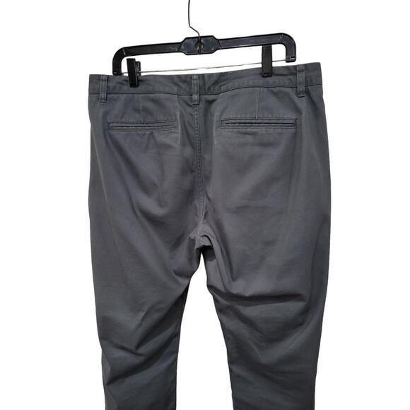 Bonobos Straight Leg Chinos Men’s 34x30 Grey Dress Pants Tailored Casual - Picture 7 of 8